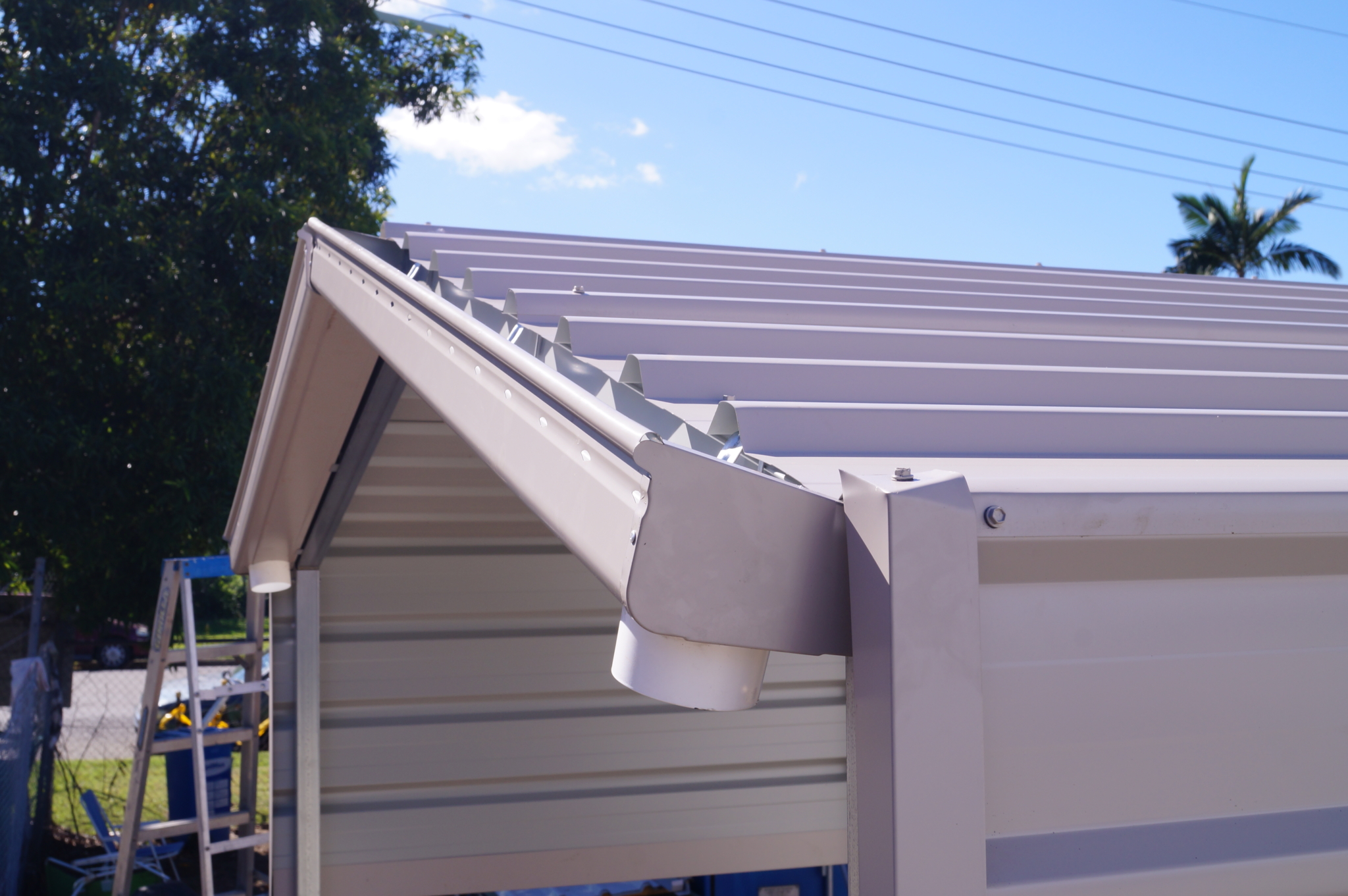 Gutter Kits For Car Shelter And Shade Sheds Across Qld