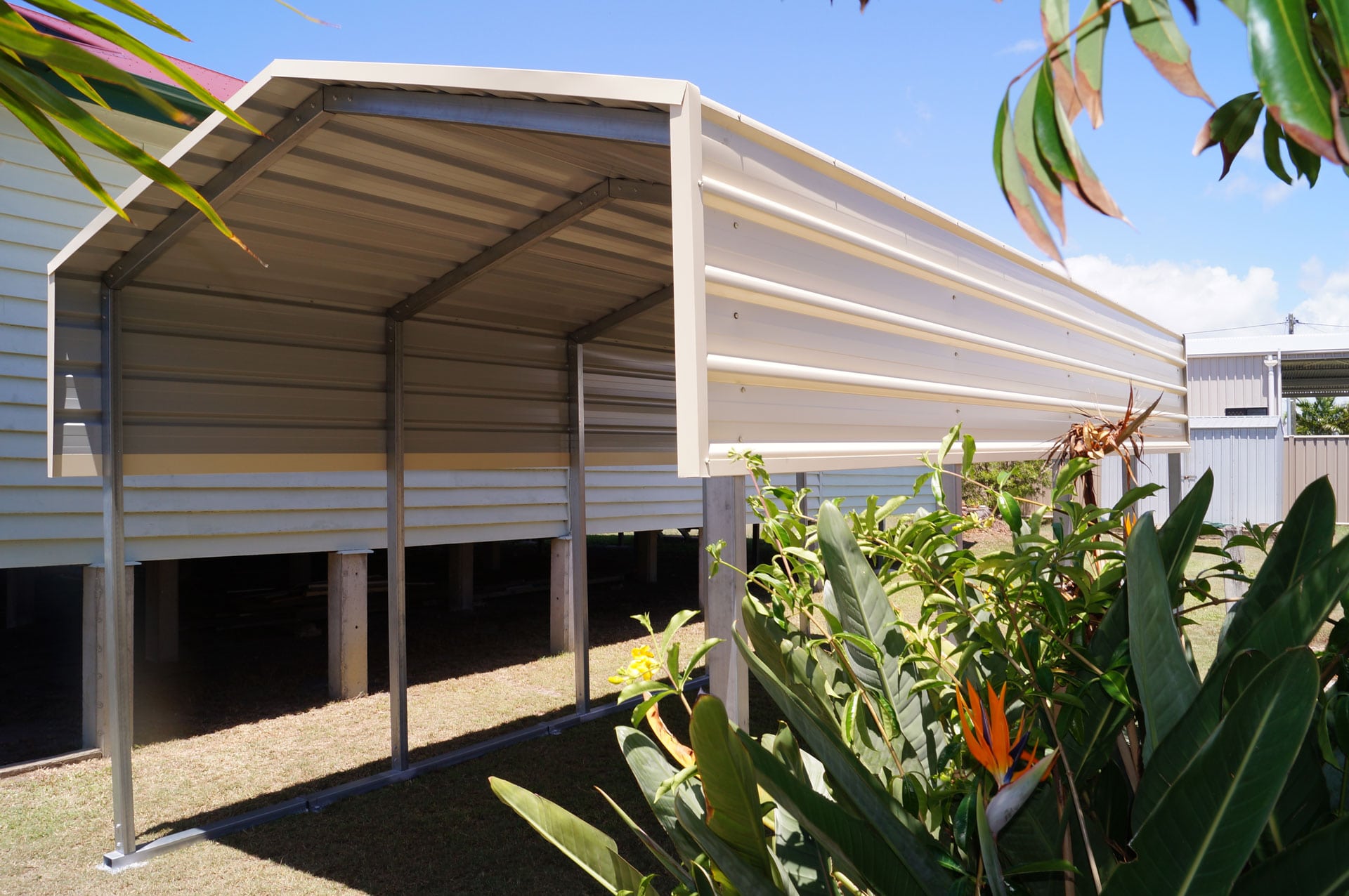 Shade Sheds Make Sense! QLD Shade Sheds & Dome Shelters