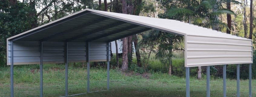 Colourbond Roof Sheds &amp; Shelters - QLD Shade Sheds &amp; Dome 
