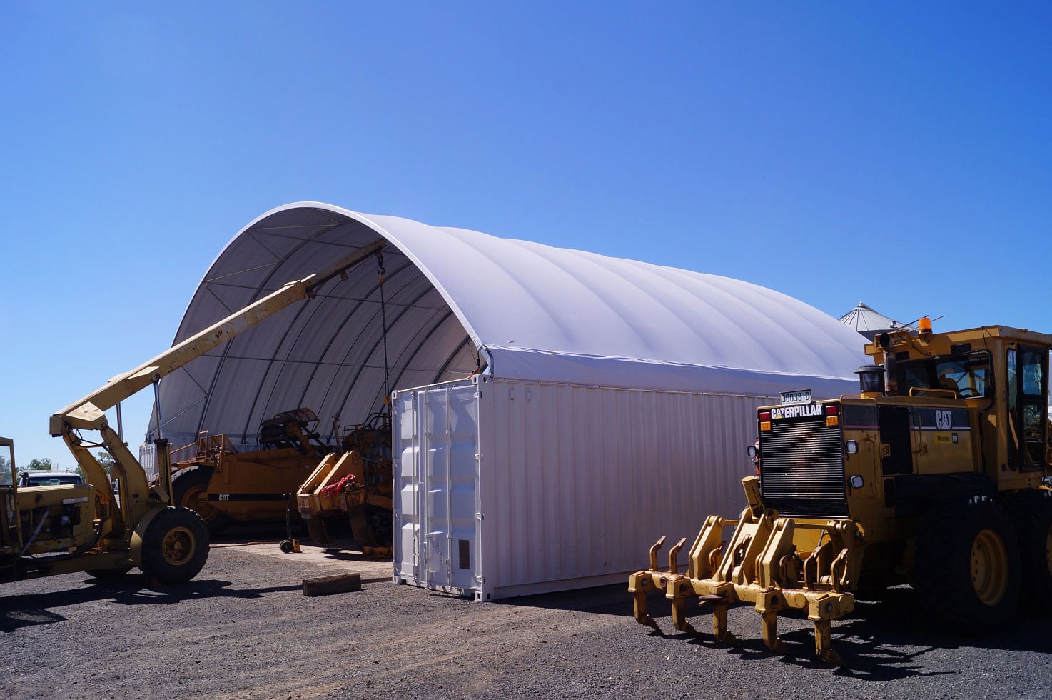 Container Dome workspace