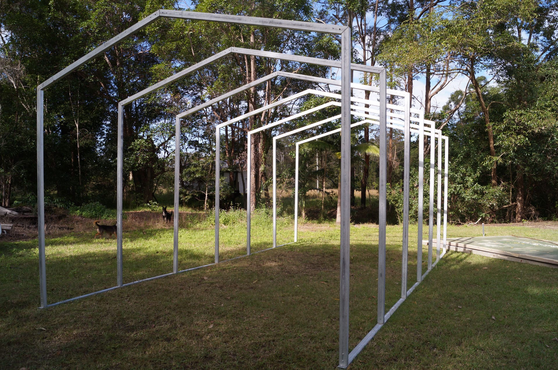 Shade shed structures