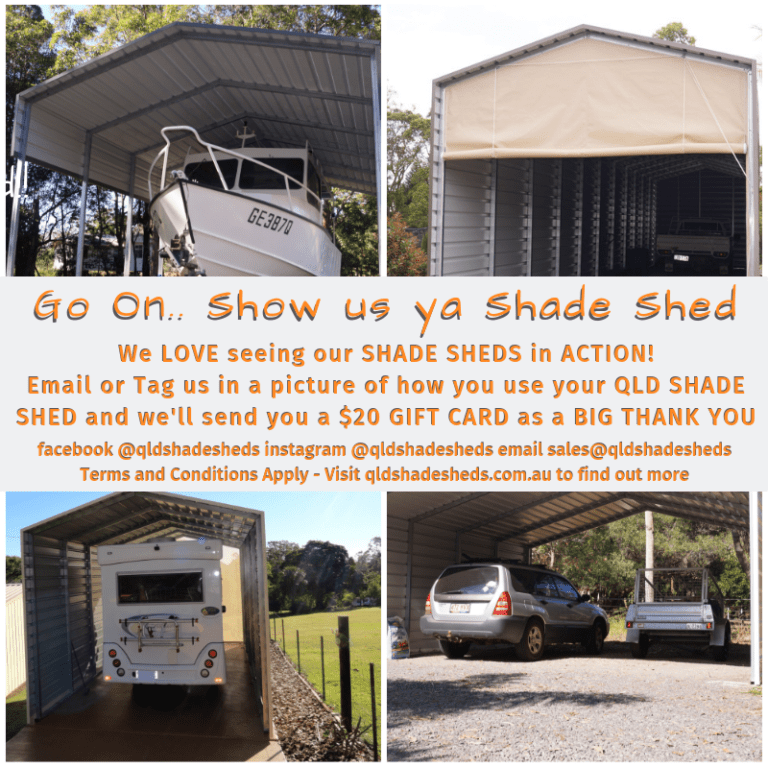 Frequently Asked Questions about our Shade Sheds - QLD Shade Sheds ...