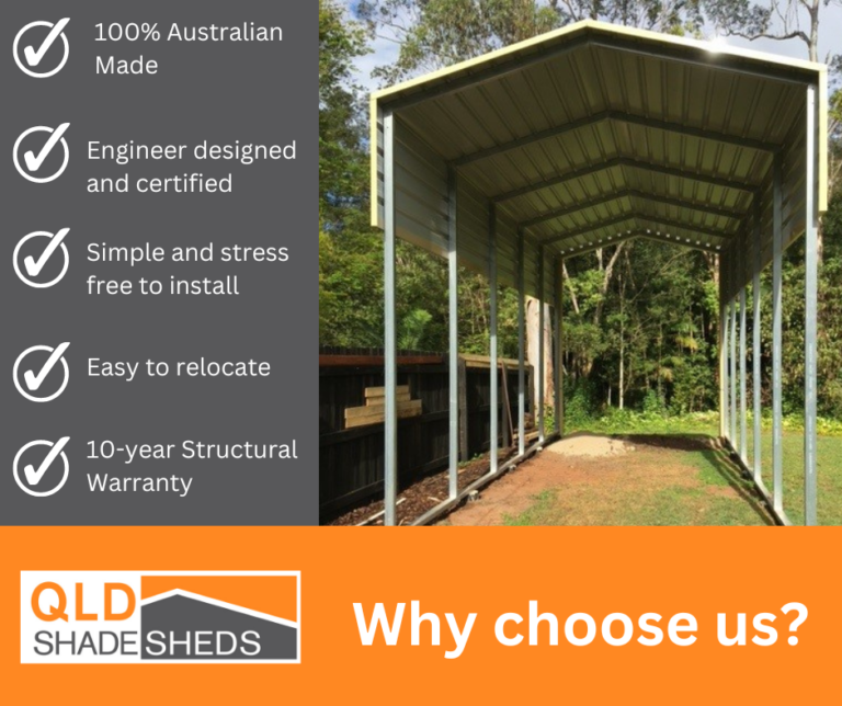 The QLD Shade Shed Guarantee: Designed For Australia