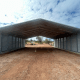 a large steel structure